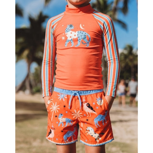 Red/Orange Rashgaurd