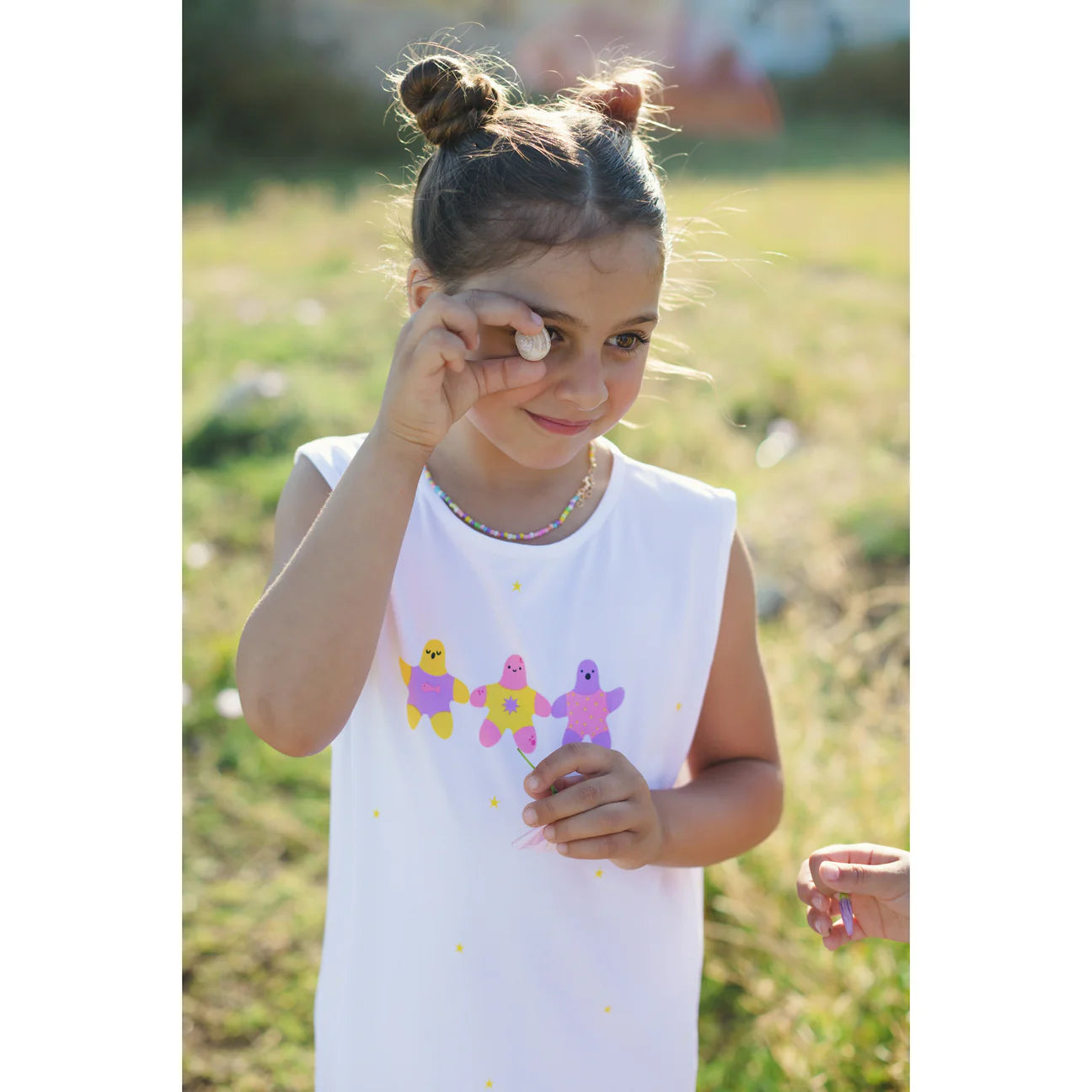 Cotton Fringe Dress | Star Friends