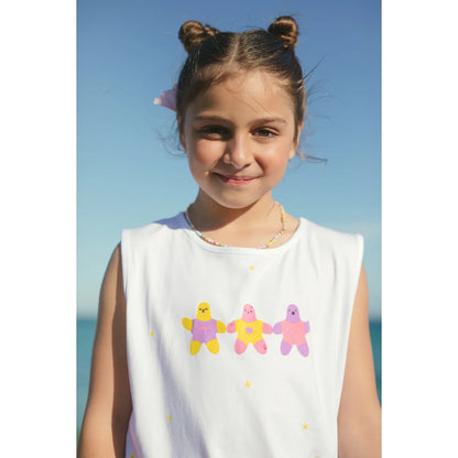 Cotton Fringe Dress | Star Friends