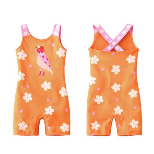 Pale Orange/Peachy Madame Falcon