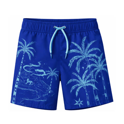 Blue Arabian Sahara Swimshorts