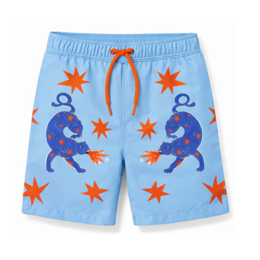 Celestial Leopard Swimshorts