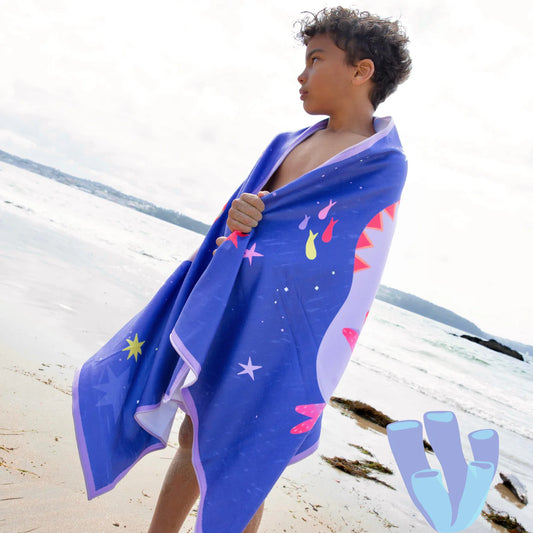 Monster Dragon Towel (17x140cm)