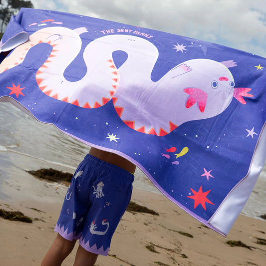 Monster Dragon Towel (17x140cm)