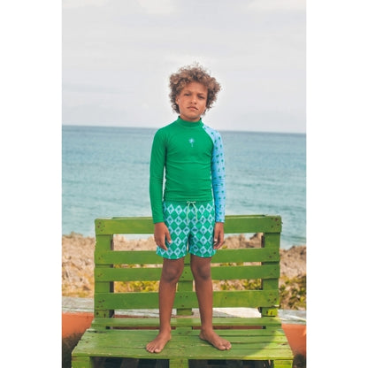 Green Palm Trees Swimshorts