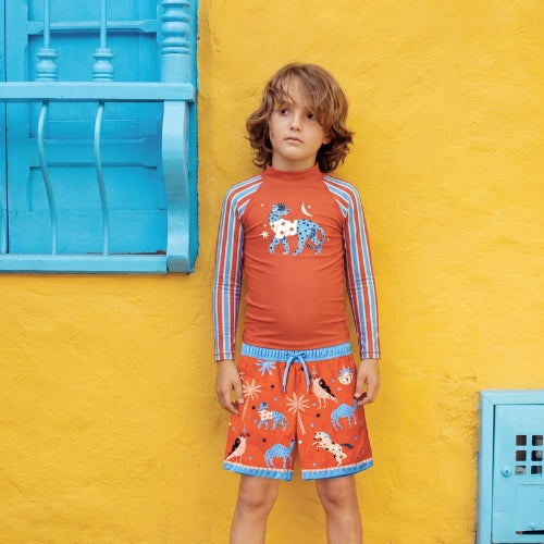 Red/Orange Rashgaurd