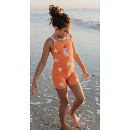 Pale Orange/Peachy Madame Falcon